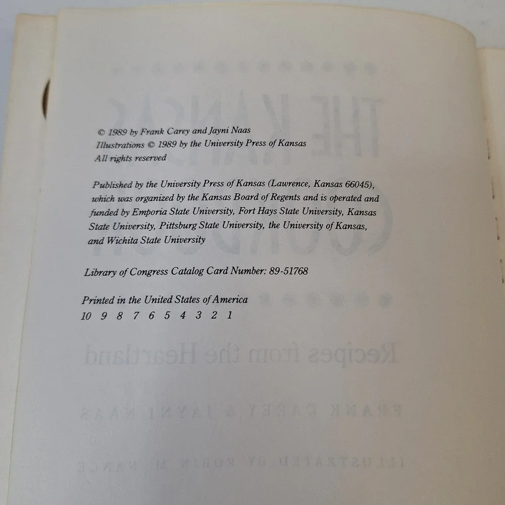 N/A kansas cookbook